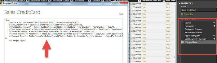 New M query